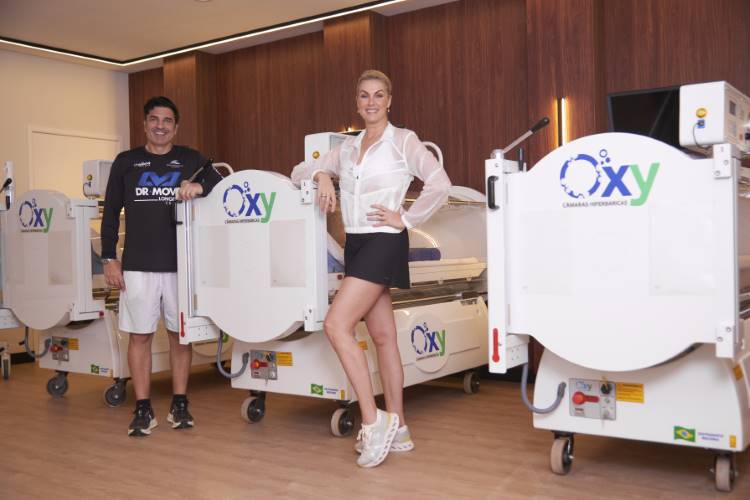 Nova parceria de sucesso: Ana Hickmann e Edu Guedes inauguram centro de longevidade em Campinas
