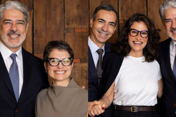 Fátima Bernardes e esposa de William Bonner expressam amor após saída do Jornal Nacional.